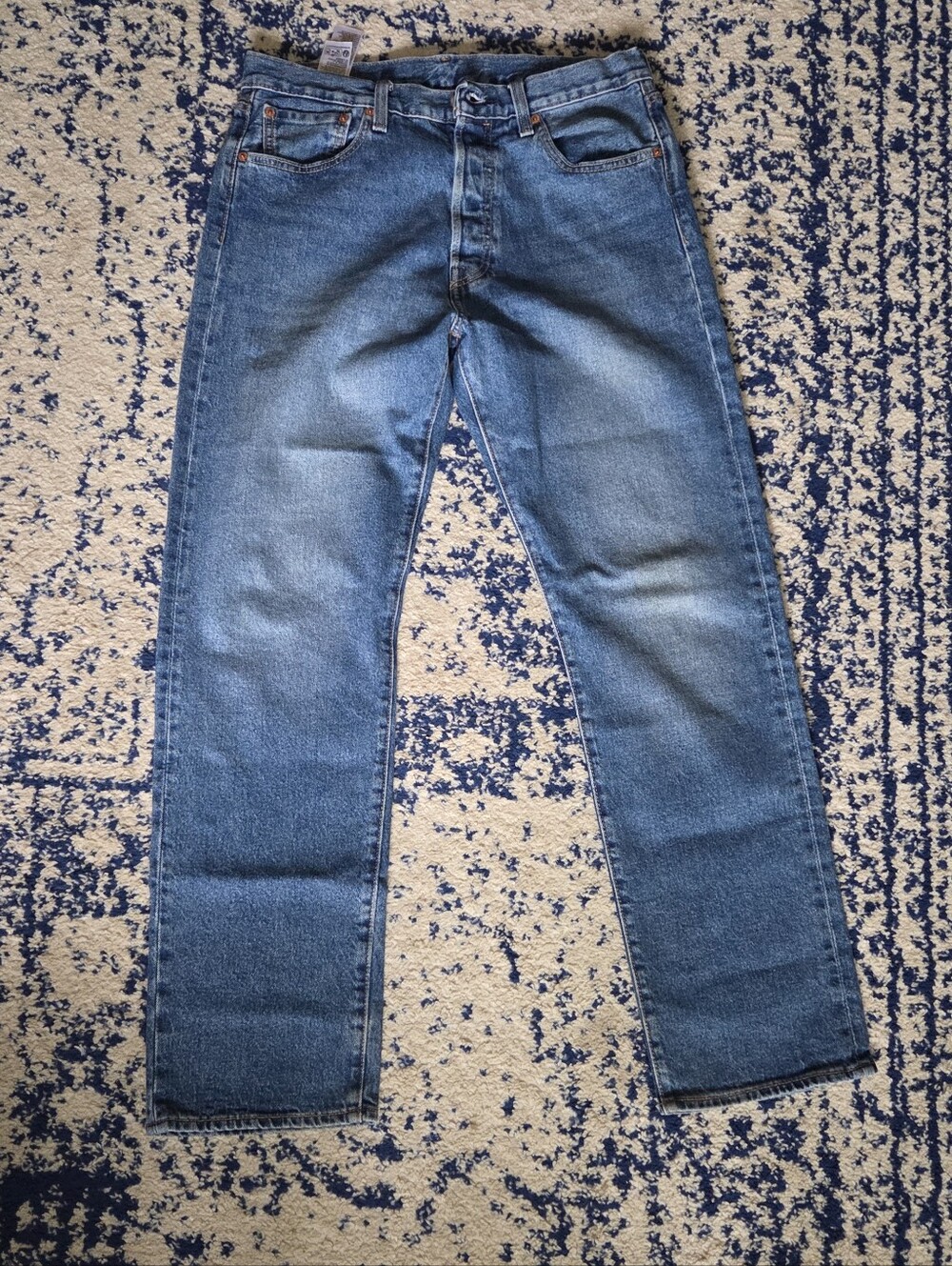 Levi's Men's Straight Vintage Blue Jeans